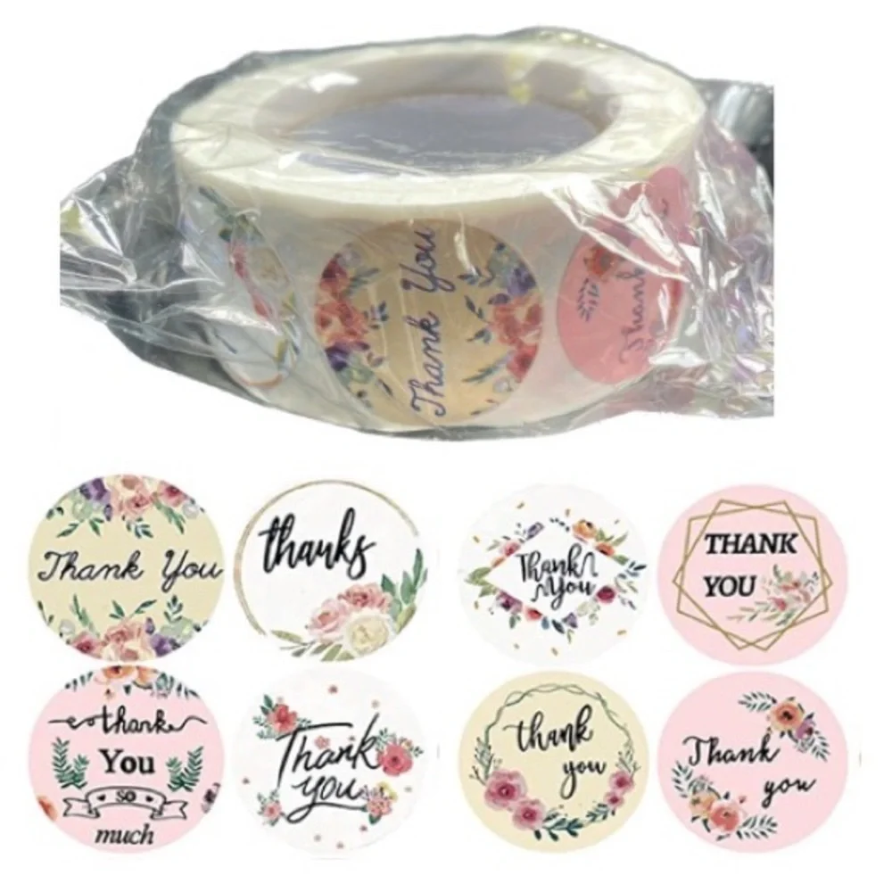 💜 3/$15 Thank You Stickers (500)